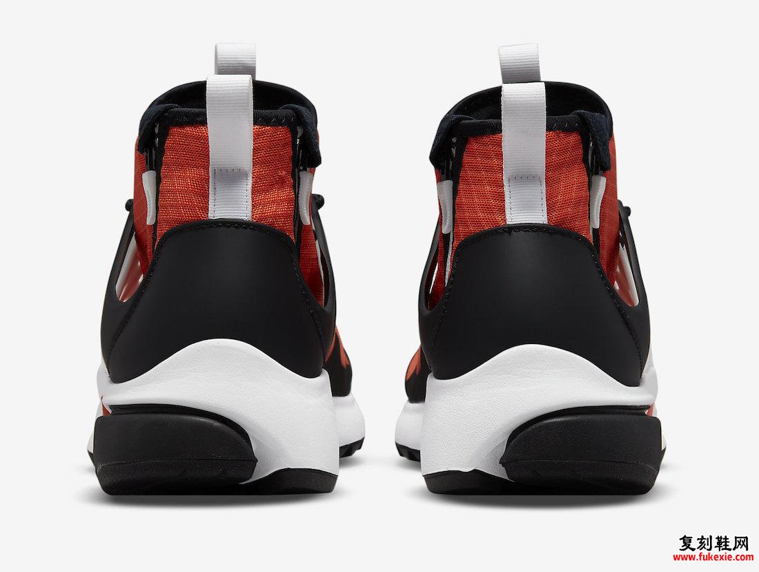 Nike Air Presto Mid Utility 橙色 DC8751-800 发布日期