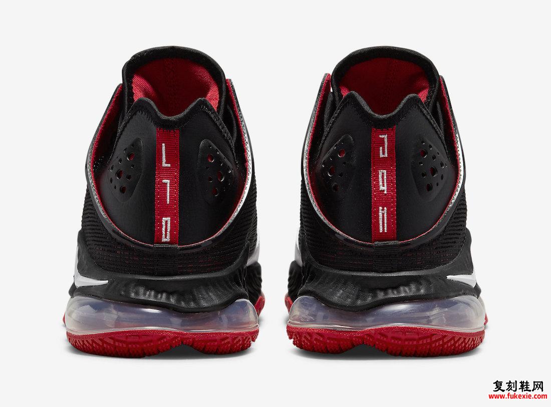 Nike LeBron 19 Low Bred DH1270-001 发布日期