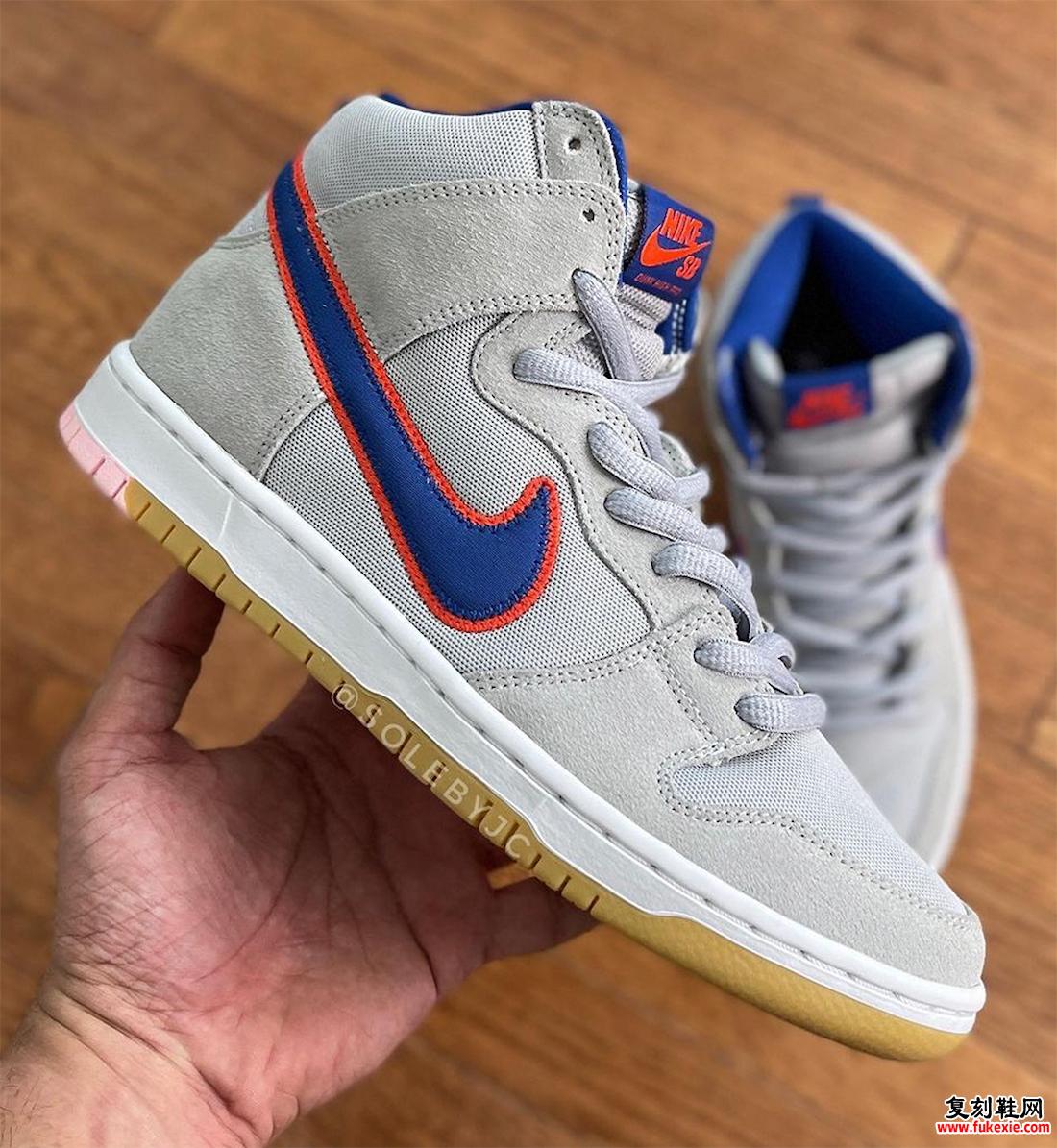 Nike SB Dunk High New York Mets DH7155-001 发布日期