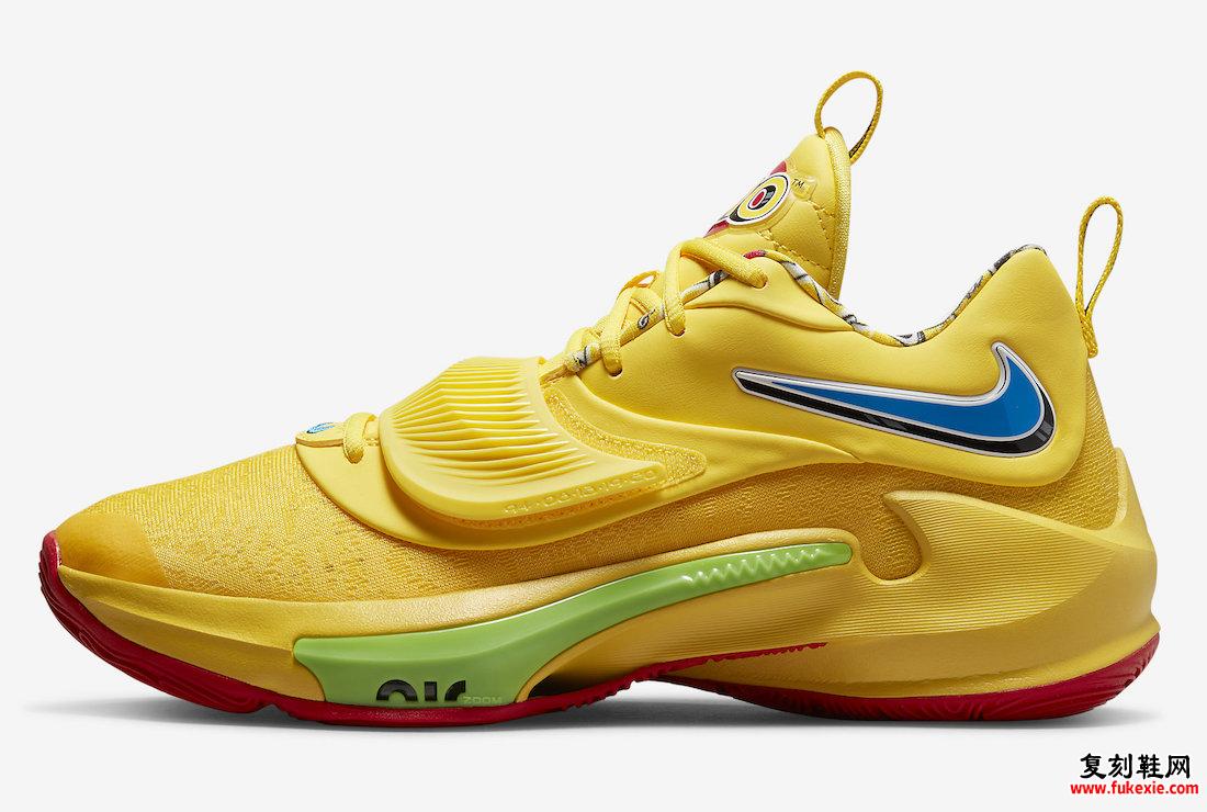 UNO Nike Zoom Freak 3 黄色 DC9364-700 发布日期