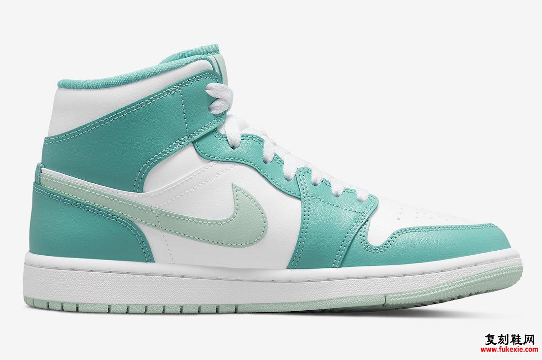 Air Jordan 1 Mid Marine Green DV2229-300 发布日期