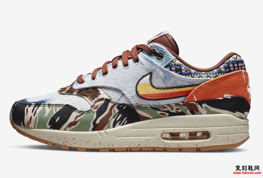 Concpets Nike Air Max 1 Camo DN1803-900 发布日期