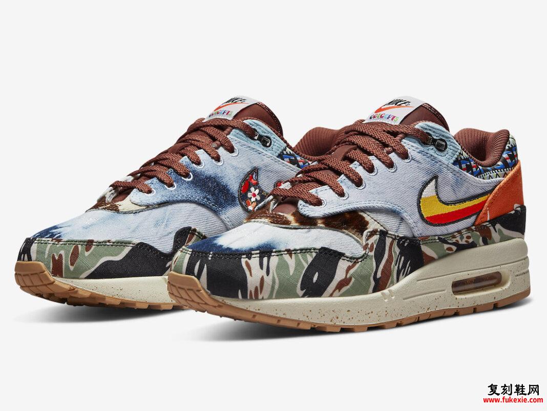 Concpets Nike Air Max 1 Camo DN1803-900 发布日期