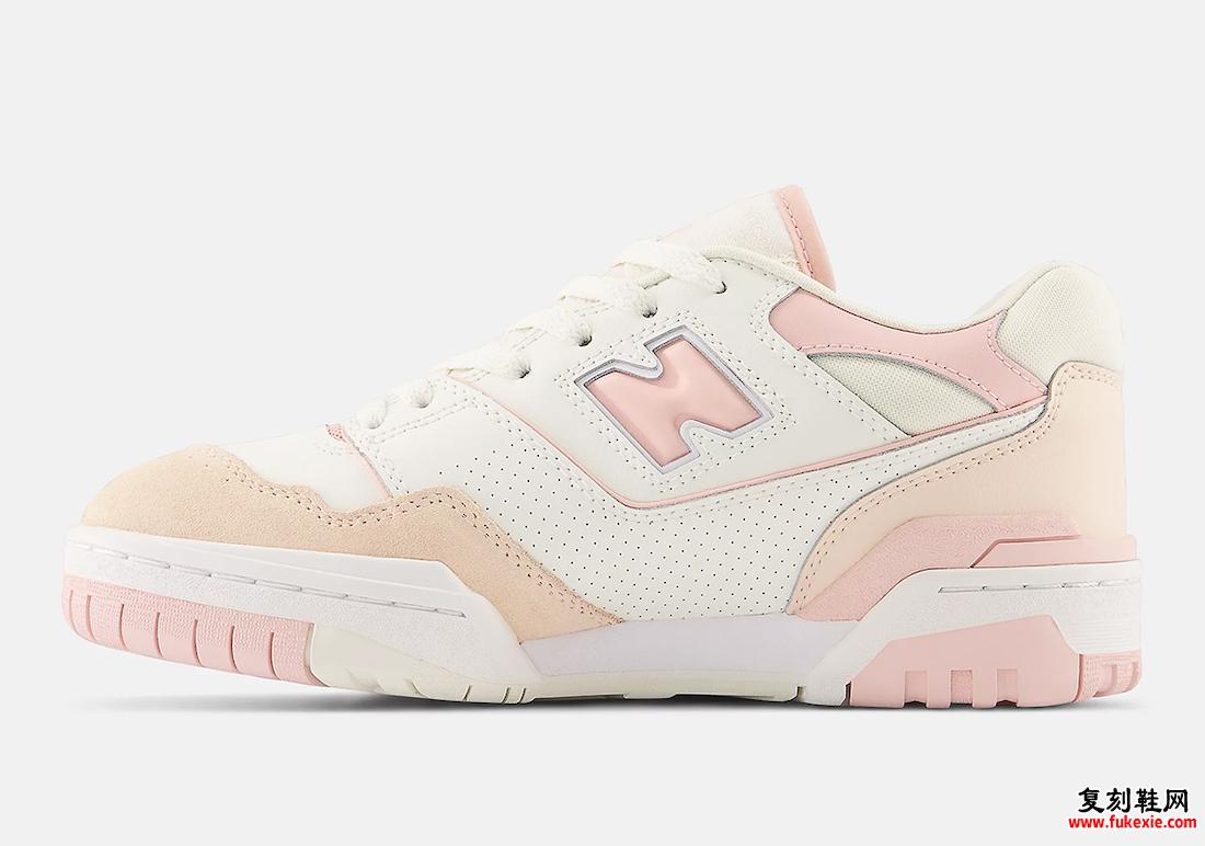 New Balance 550 白色粉色 WMNS BBW550WP 发布日期