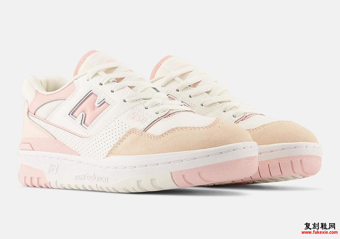 New Balance 550 白色粉色 WMNS BBW550WP 发布日期