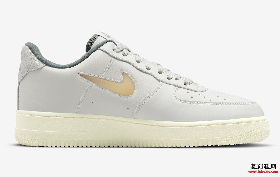 Nike Air Force 1 07 LX Light Bone Pale Vanilla Tumbled Grey DC8894-001 发布日期