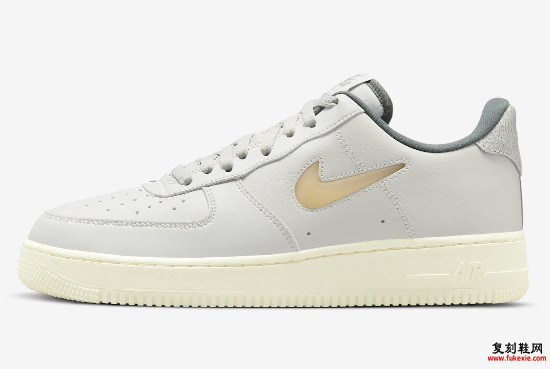 Nike Air Force 1 07 LX Light Bone Pale Vanilla Tumbled Grey DC8894-001 发布日期