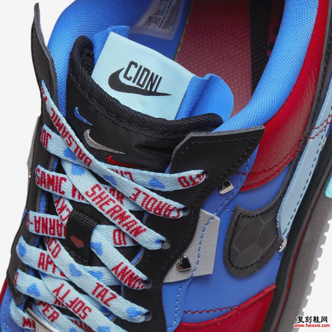 Nike Air Force 1 Fontanka Doernbecher DR6259-600 发布日期