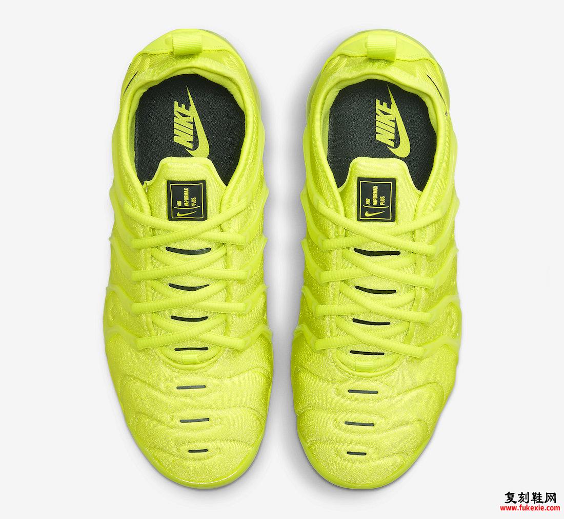 Nike Air VaporMax Plus Volt 网球 DX1784-300 发布日期