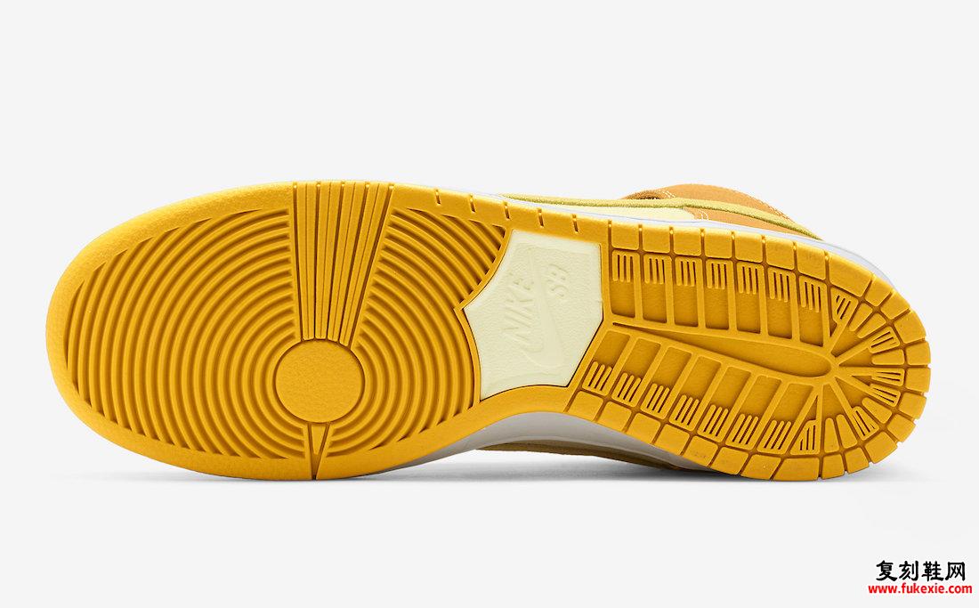 Nike SB Dunk High Pineapple DM0808-700 发布日期 价格