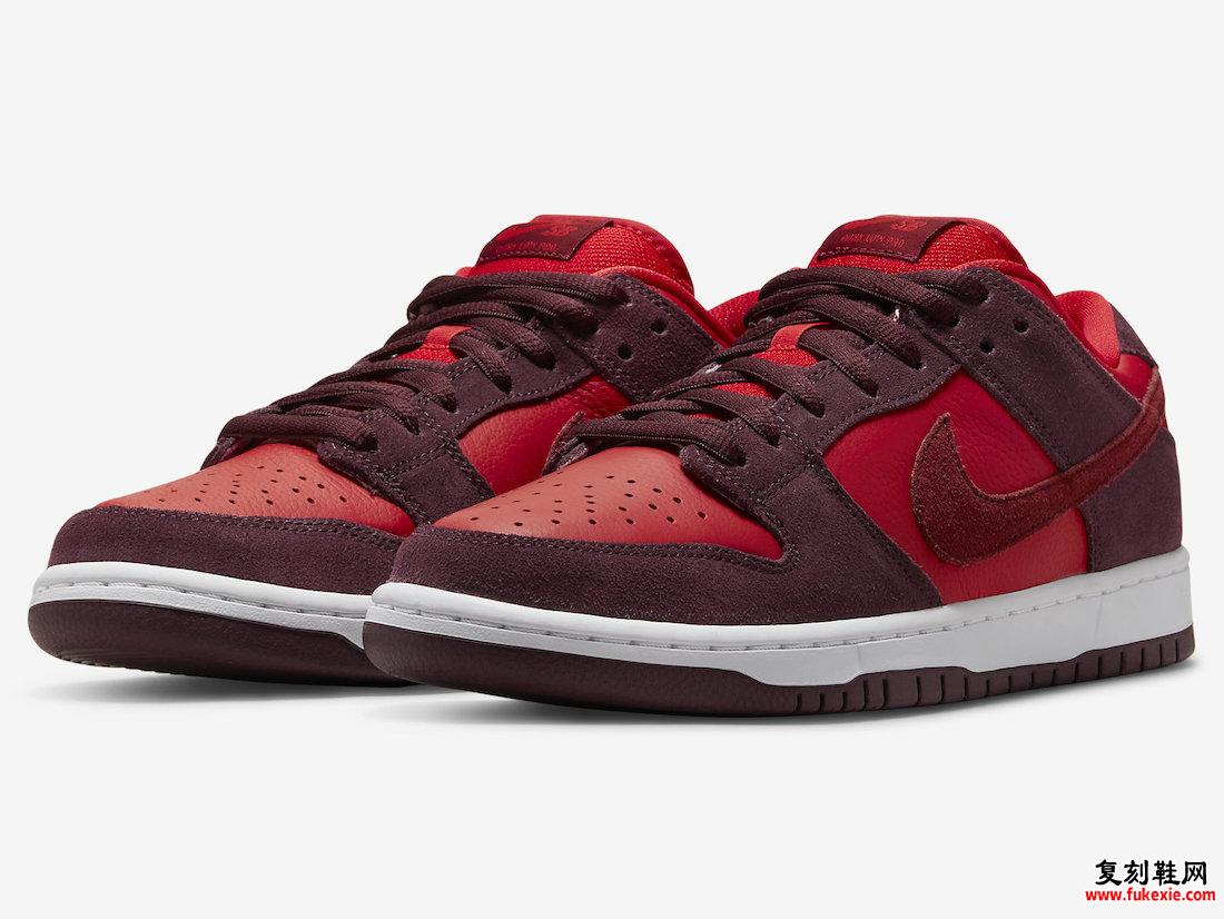 Nike SB Dunk Low Cherry DM0807-600 发布日期