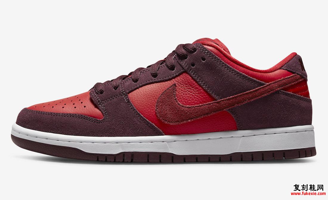 Nike SB Dunk Low Cherry DM0807-600 发布日期