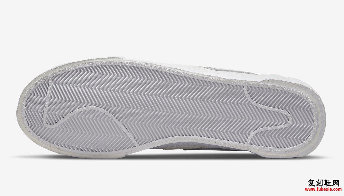 Sacai Nike Blazer Low White Patent DM6443-100 发布日期