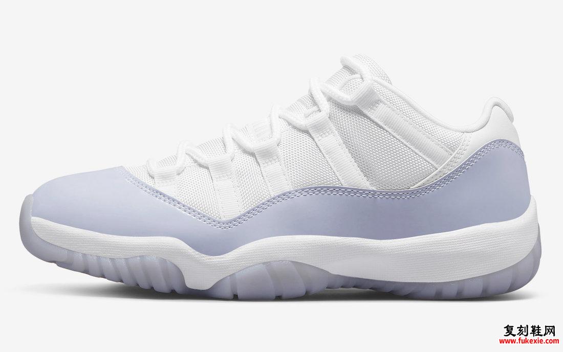 Air Jordan 11 Low Pure Violet AH7860-101 发布日期