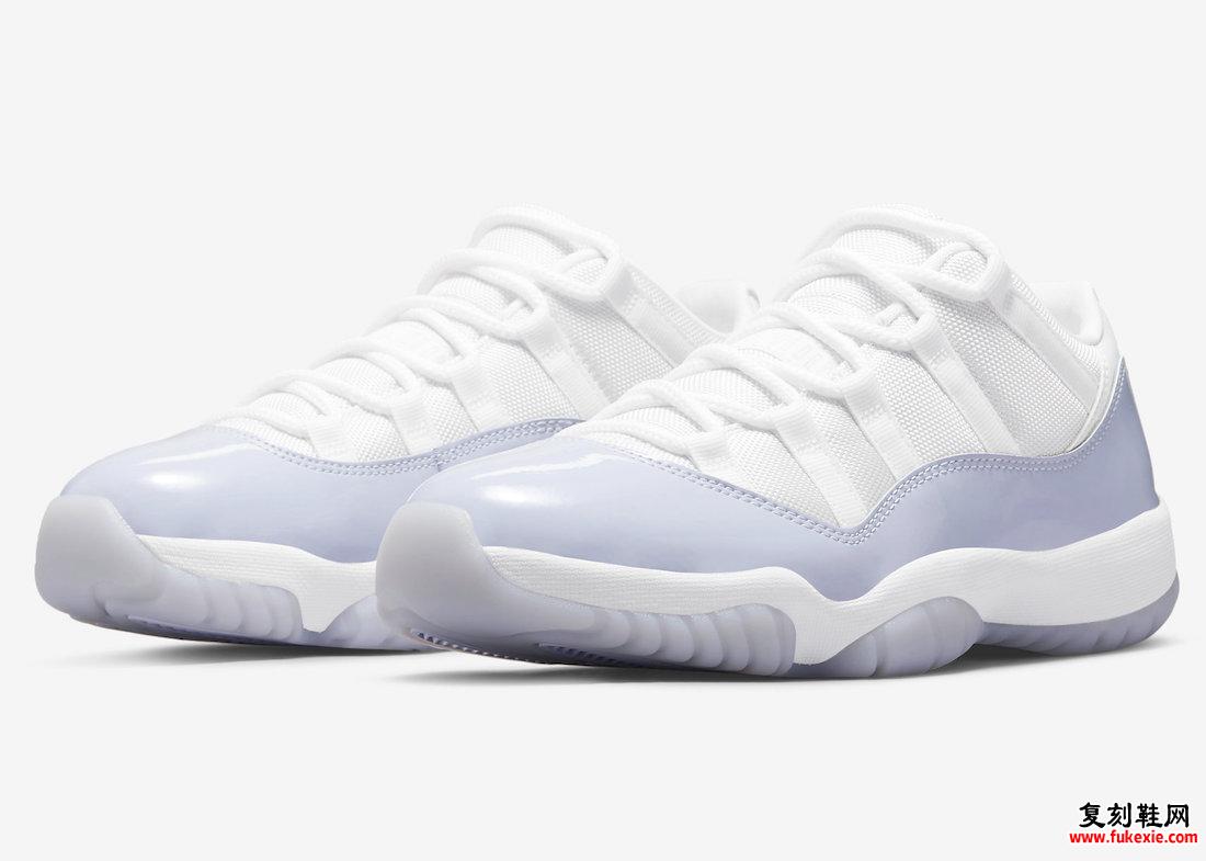 Air Jordan 11 Low Pure Violet AH7860-101 发布日期