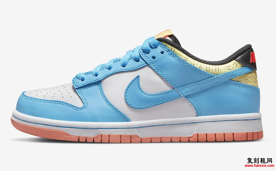 凯里·欧文 Nike Dunk Low GS DN4179-400 发布日期