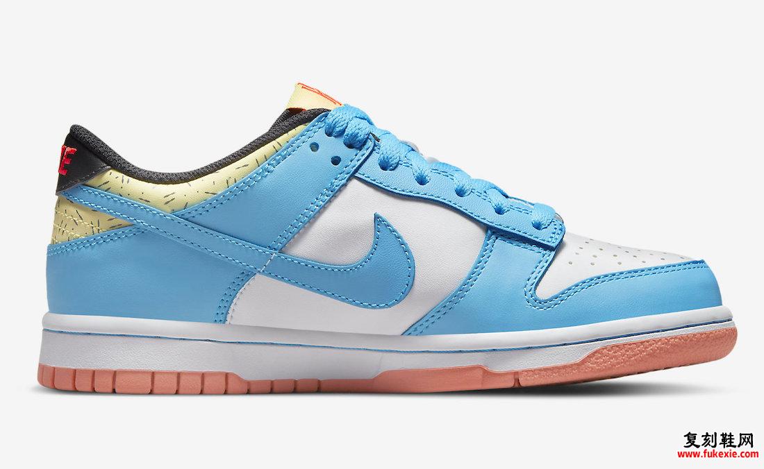 凯里·欧文 Nike Dunk Low GS DN4179-400 发布日期