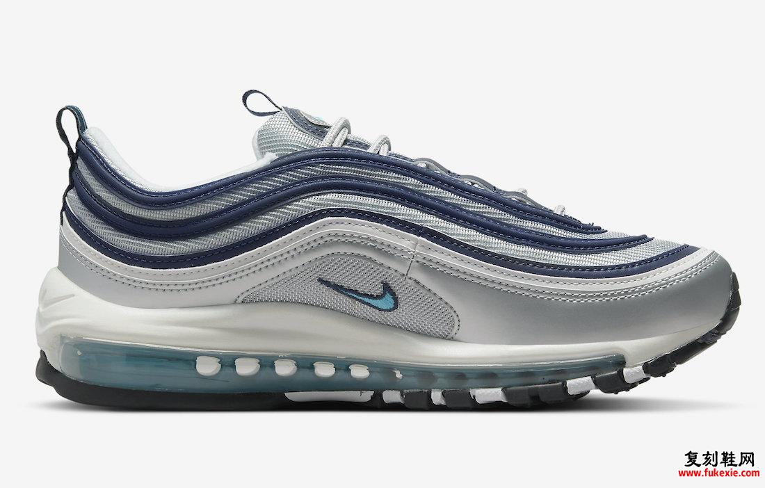 Nike Air Max 97 OG 金属银氯蓝 DQ9131-001 发布日期