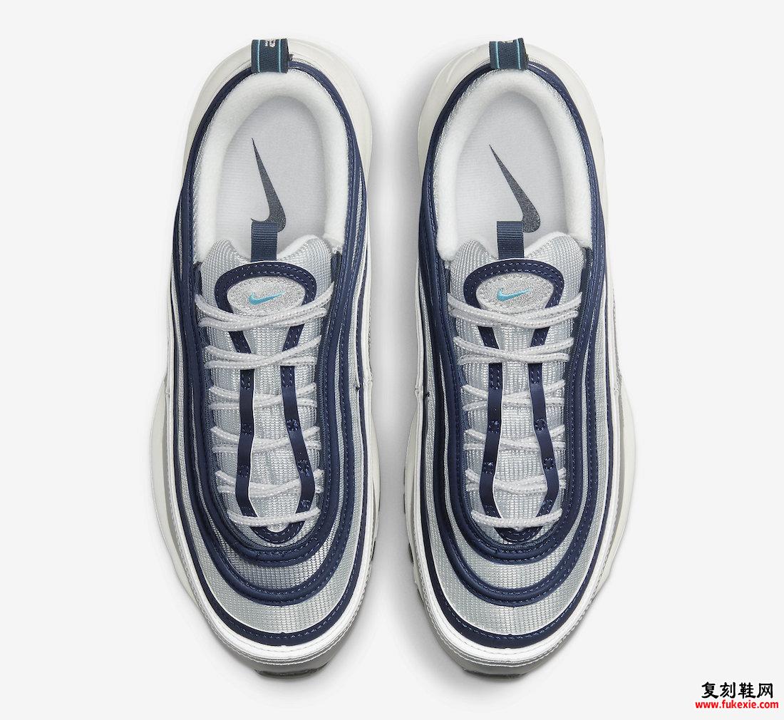 Nike Air Max 97 OG 金属银氯蓝 DQ9131-001 发布日期