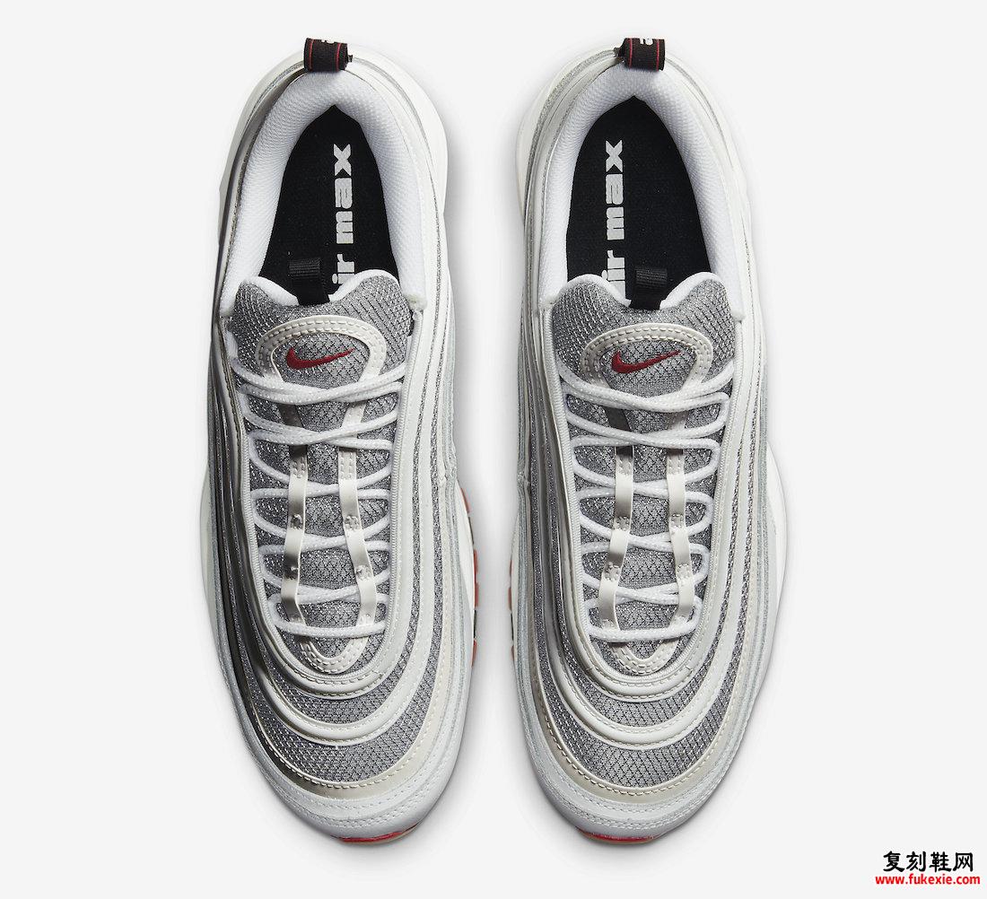 Nike Air Max 97 白色灰色红色 DM0027-100 发布日期