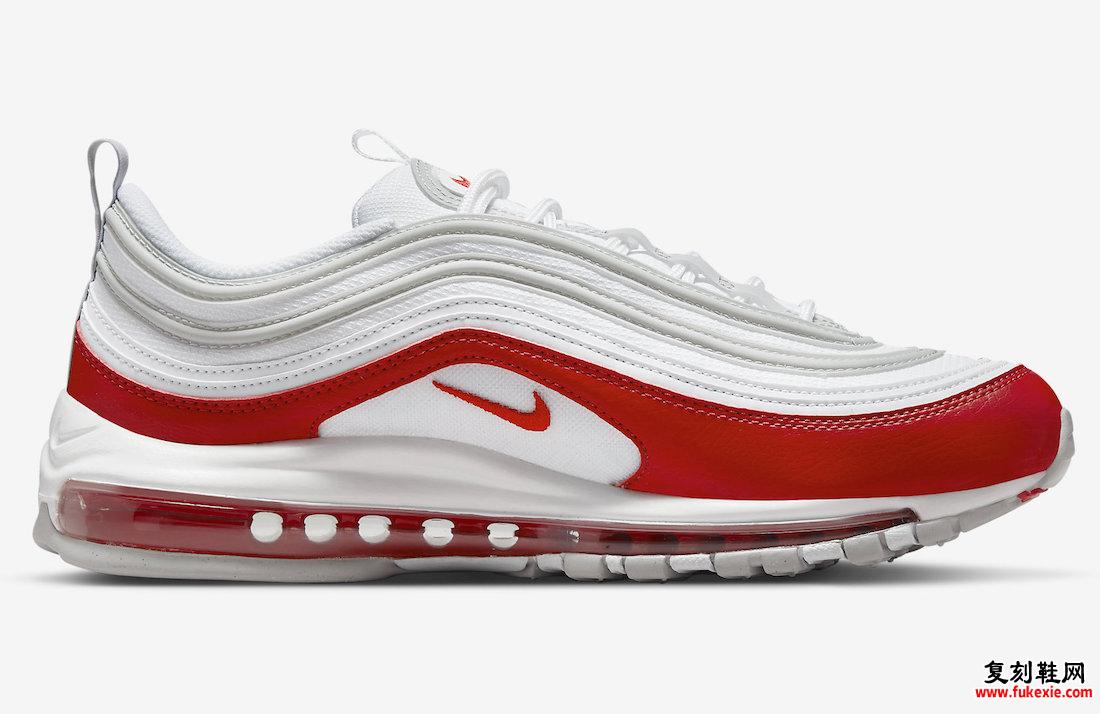 Nike Air Max 97 白红 DX8964-100 发布日期