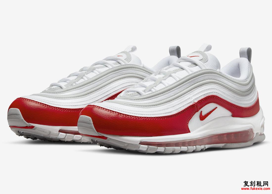 Nike Air Max 97 白红 DX8964-100 发布日期