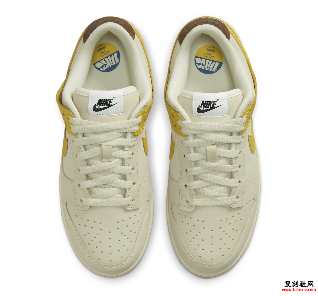 Nike Dunk Low Banana DR5487-100 发布日期 价格