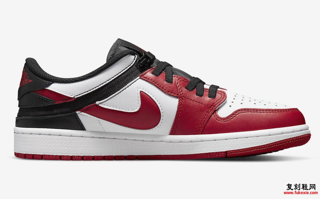 Air Jordan 1 Low FlyEase Gym Red DM1206-163 发布日期