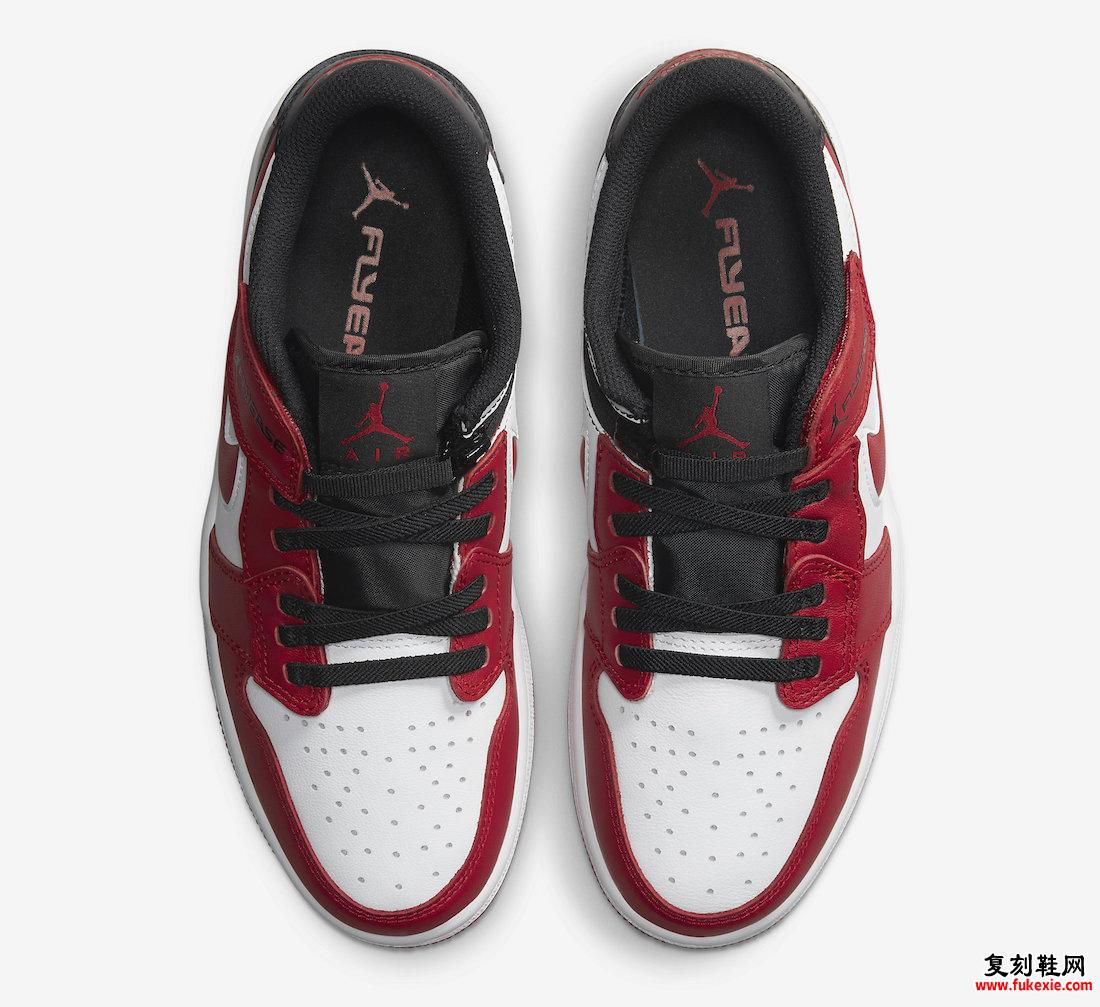 Air Jordan 1 Low FlyEase Gym Red DM1206-163 发布日期