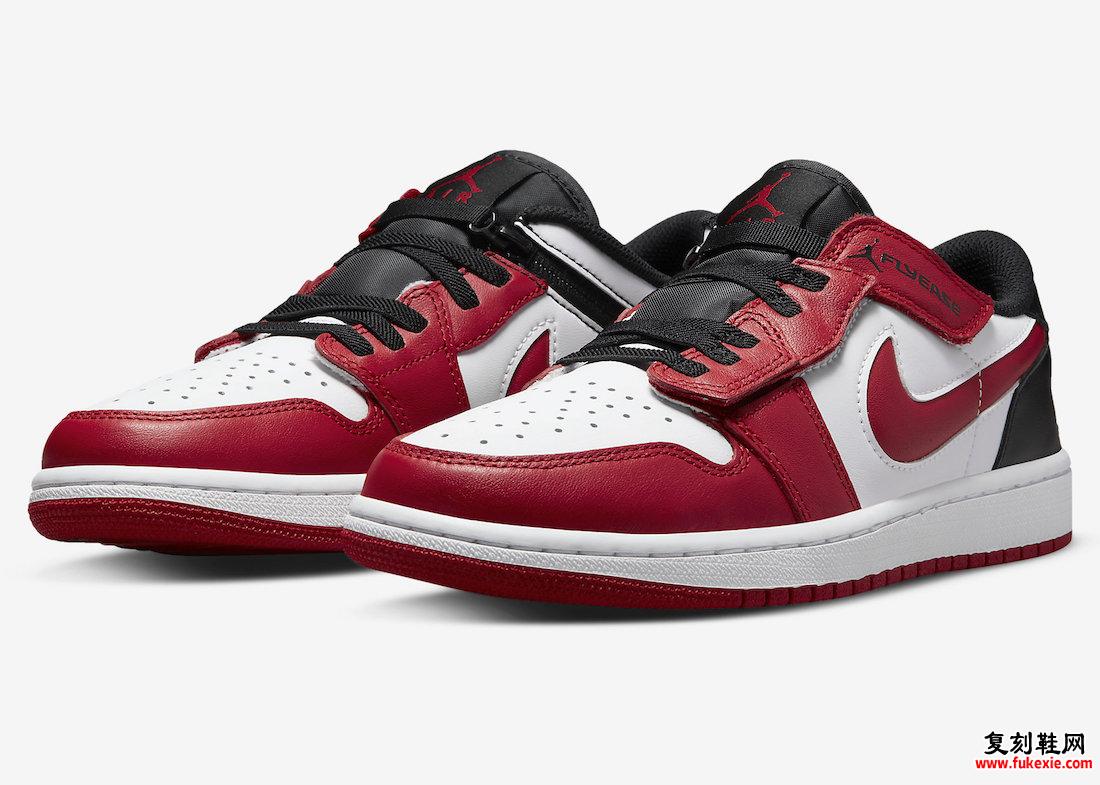 Air Jordan 1 Low FlyEase Gym Red DM1206-163 发布日期