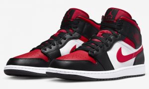 Air Jordan 1 Mid Bred Toe 554724-079 发布日期