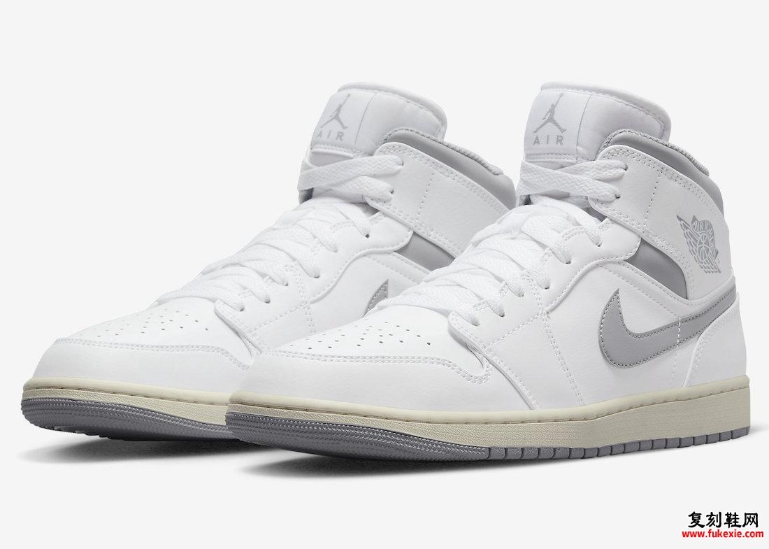 Air Jordan 1 Mid Vintage Grey 554724-135 发布日期