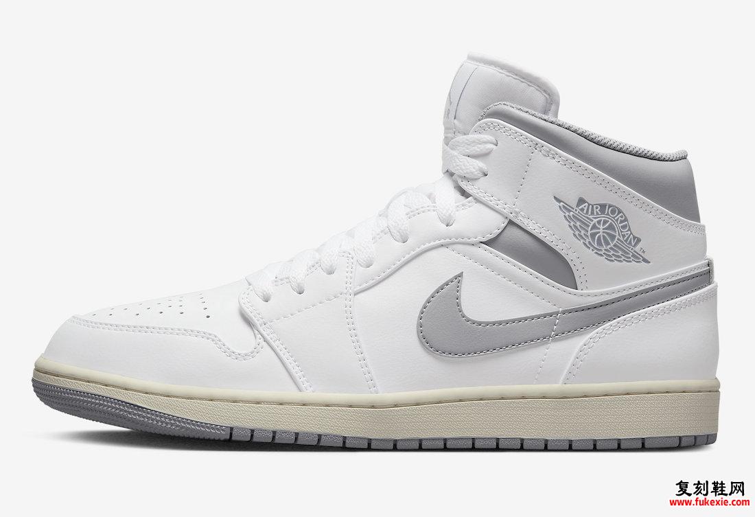 Air Jordan 1 Mid Vintage Grey 554724-135 发布日期