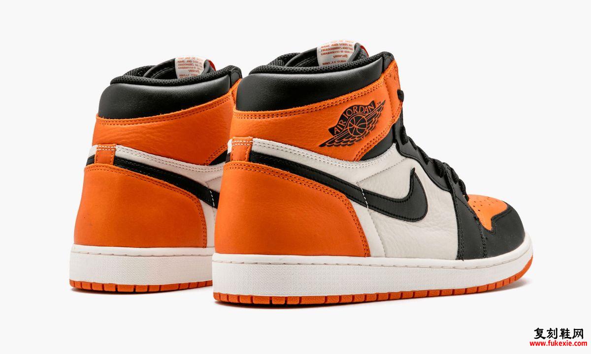 Air Jordan 1 Shattered Backboard 555088-005 发布日期