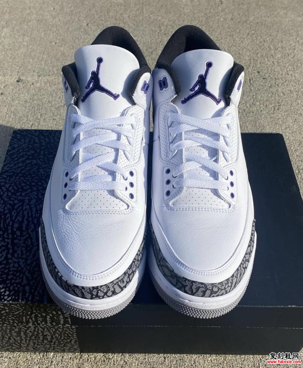 Air Jordan 3 Dark Iris CT8532-105 发售日期 包装