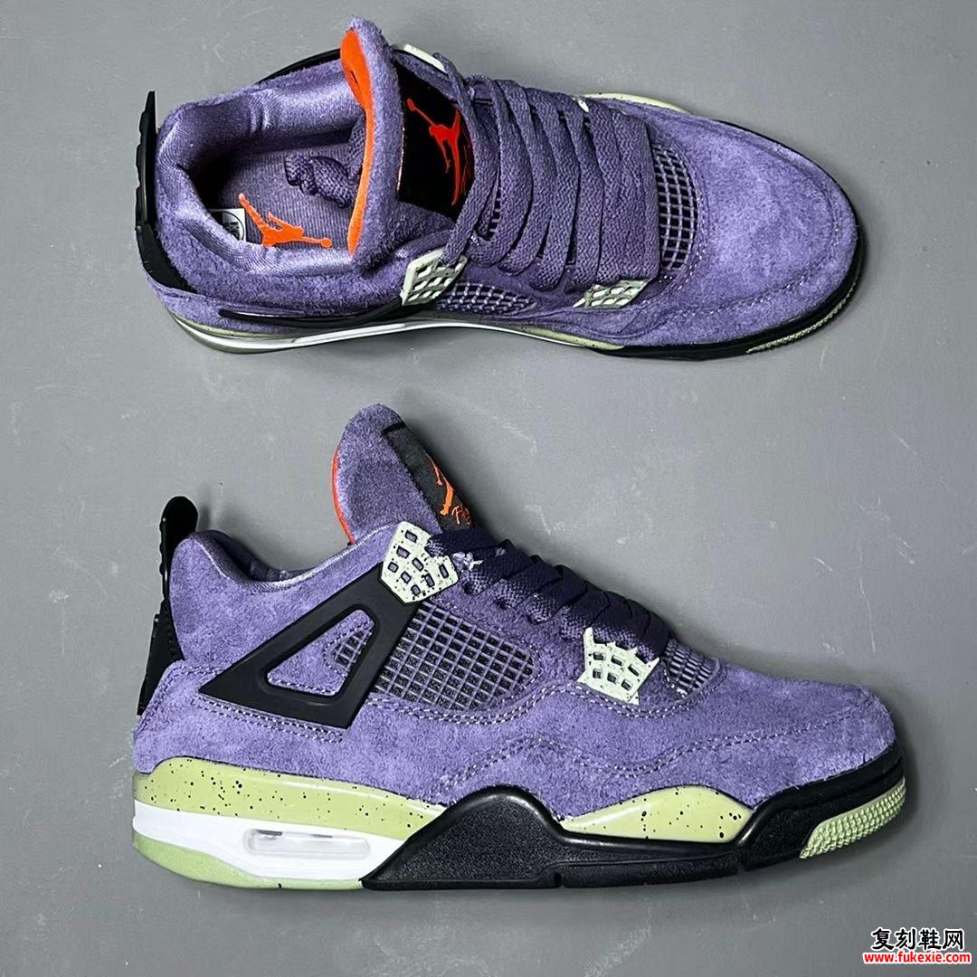 Air Jordan 4 Canyon Purple 发布日期 AQ9129-500