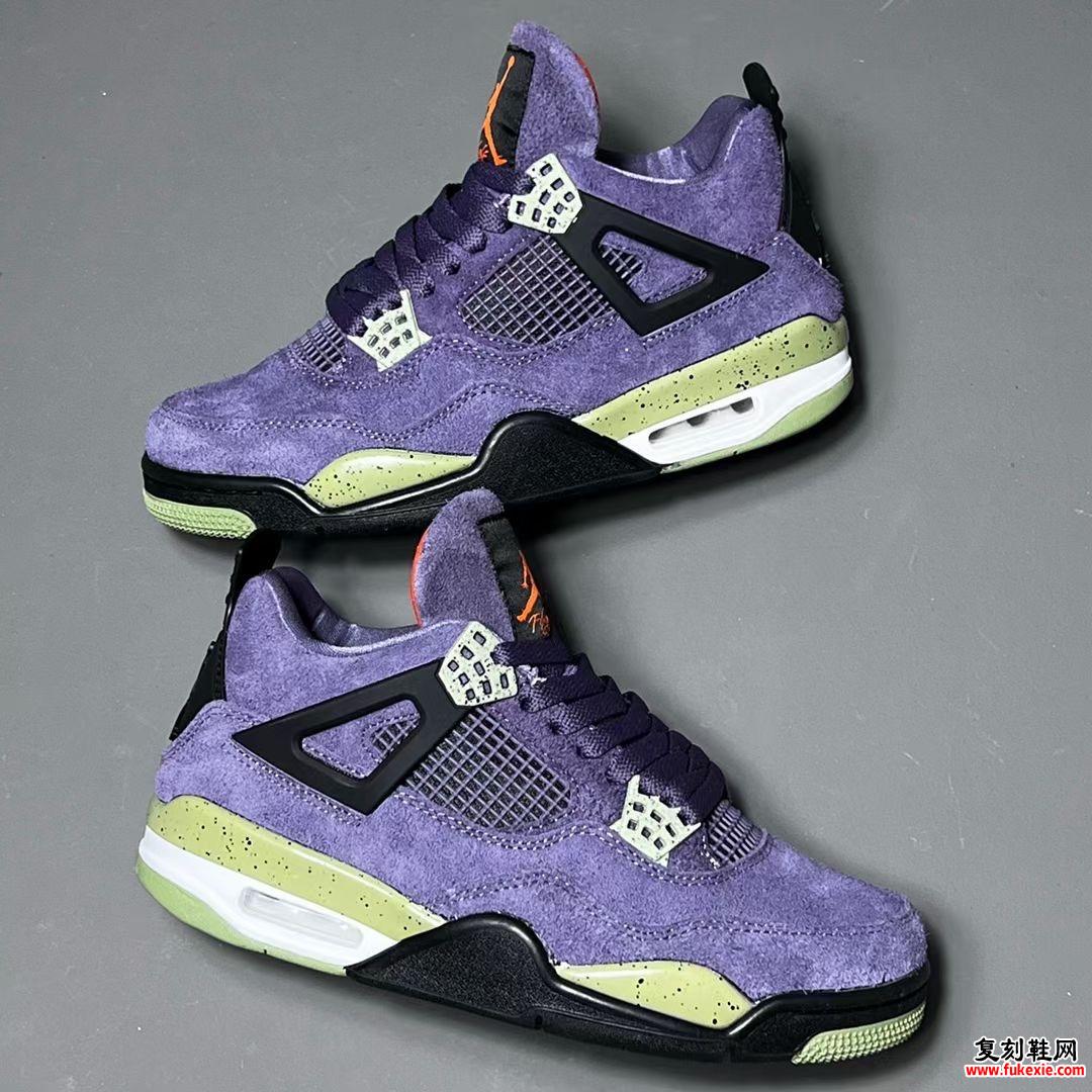 Air Jordan 4 Canyon Purple 发布日期 AQ9129-500