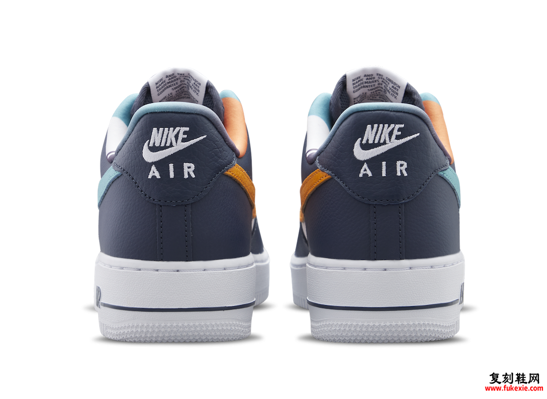 Nike Air Force 1 Low EMB Thunder Blue Washed Teal DM0109-400 发布日期