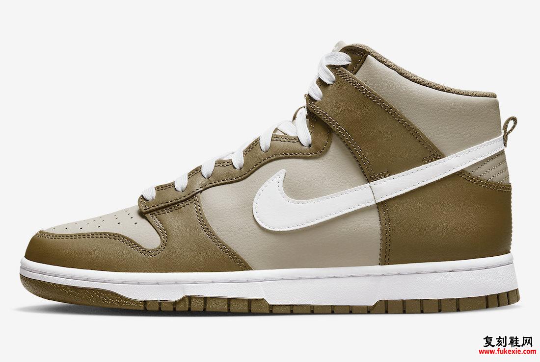 Nike Dunk High Mocha DJ6189-201 发布日期