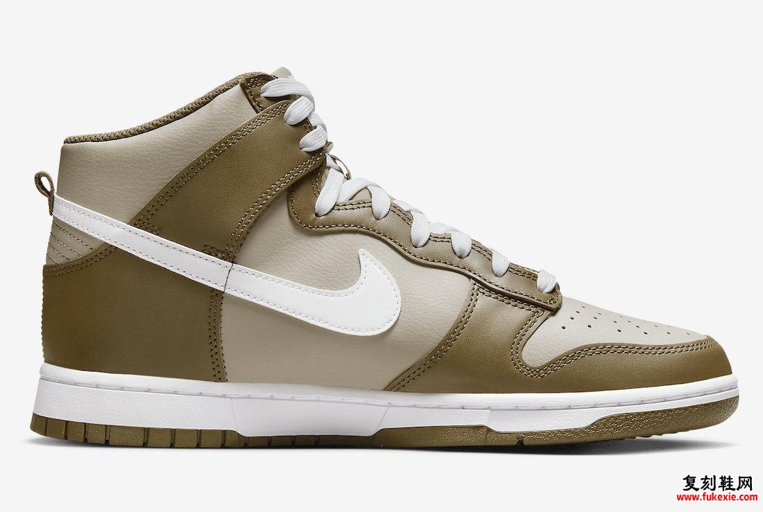 Nike Dunk High Mocha DJ6189-201 发布日期