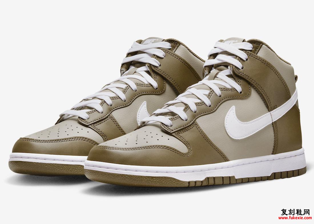 Nike Dunk High Mocha DJ6189-201 发布日期