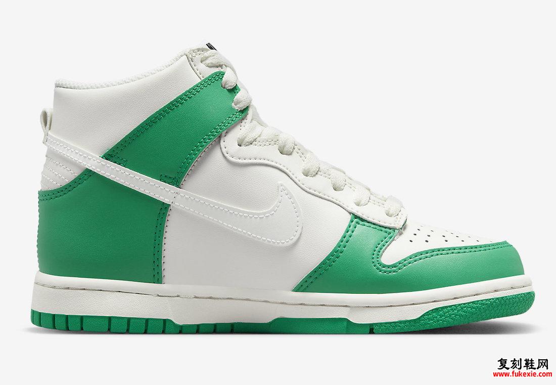 Nike Dunk High White Green DB2179-002 发布日期