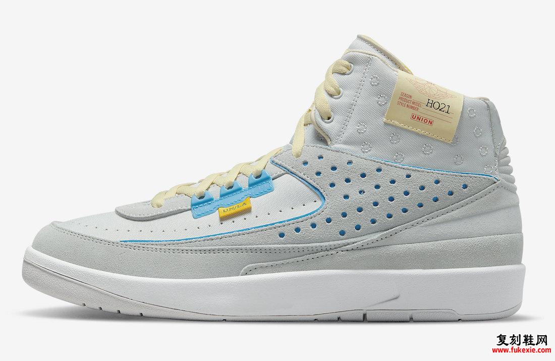 Union Air Jordan 2 Grey Fog DN3802-001 发布日期