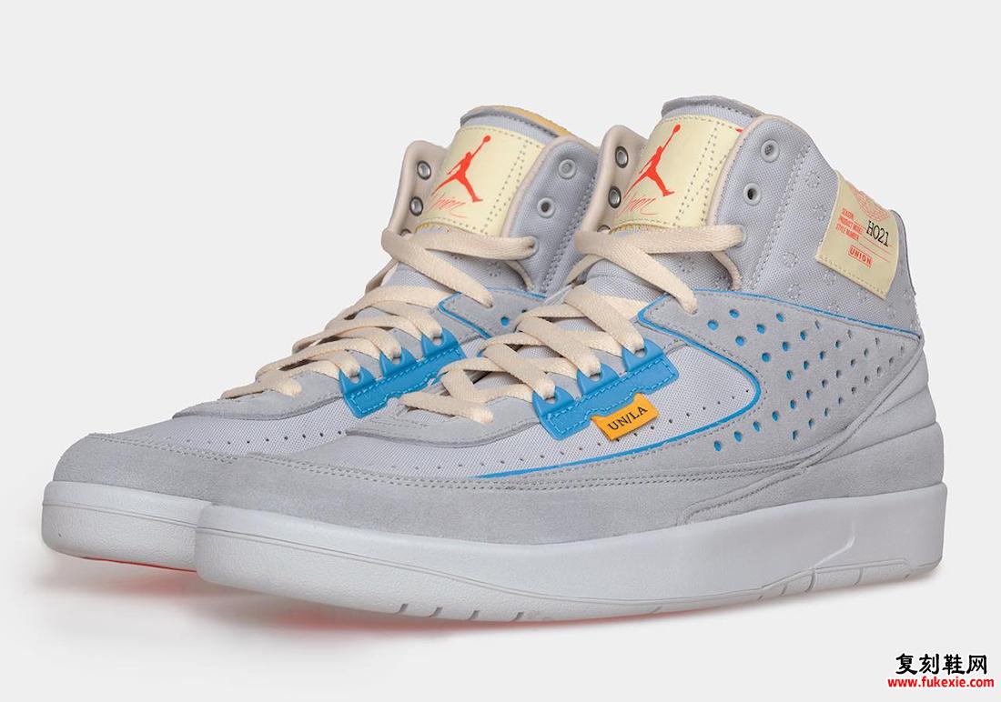 Union LA Air Jordan 2 Grey Fog 发布日期