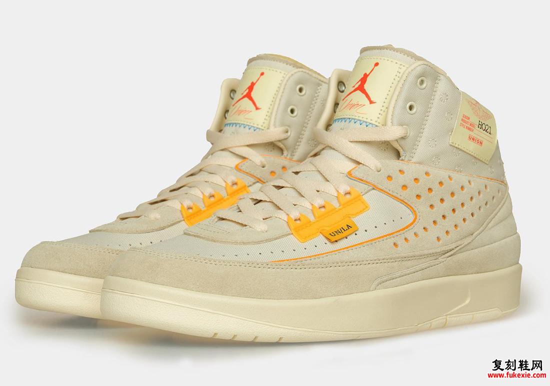 Union LA Air Jordan 2 Rattan 发布日期