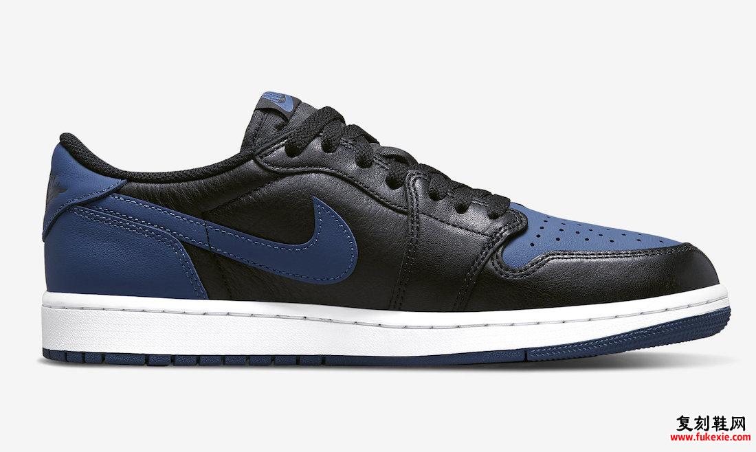 Air Jordan 1 Low OG Mystic Navy CZ0790-041 发布日期