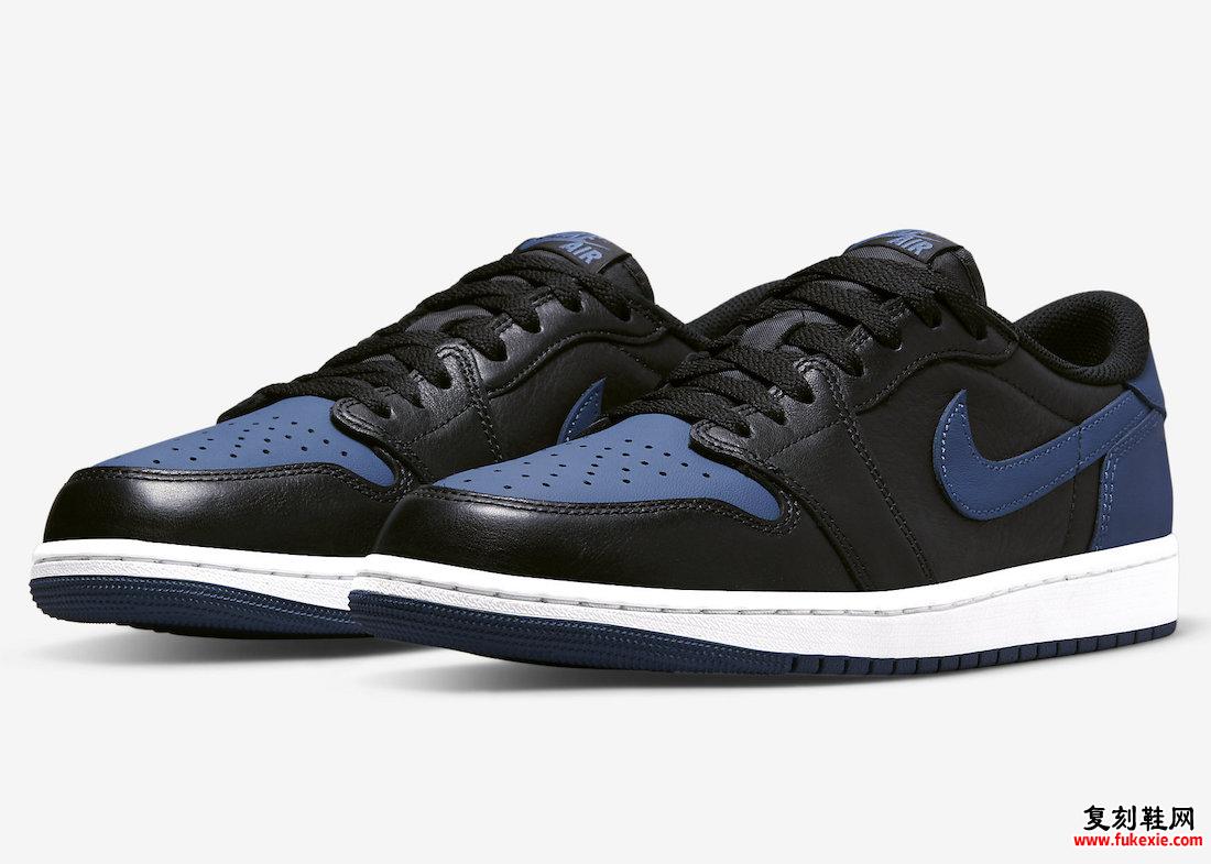 Air Jordan 1 Low OG Mystic Navy CZ0790-041 发布日期