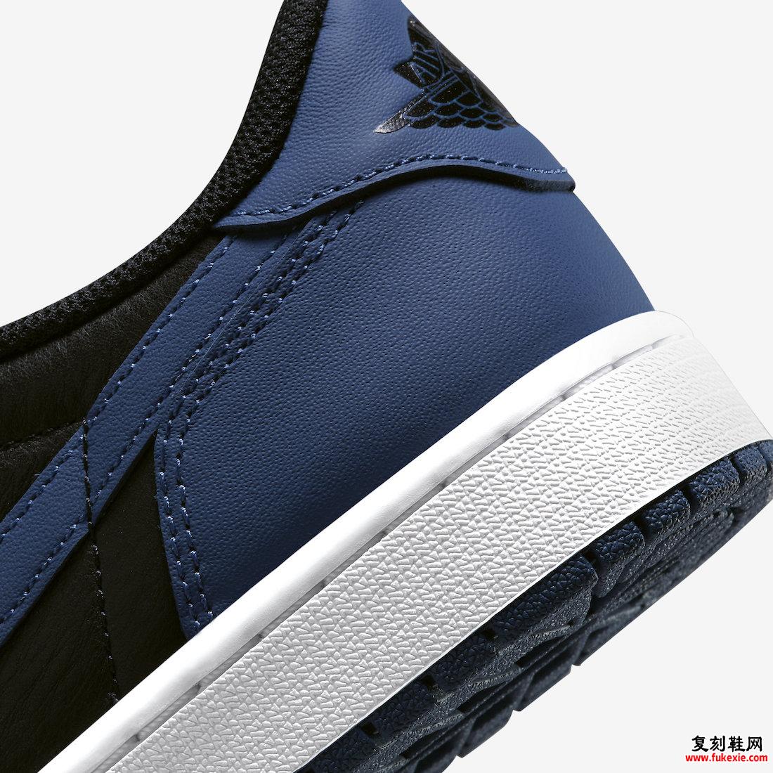 Air Jordan 1 Low OG Mystic Navy CZ0790-041 发布日期