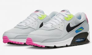 Nike Air Max 90 Grey Neon DZ4398-001 发布日期