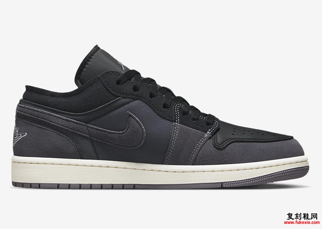 Air Jordan 1 Low Inside Out 黑色 DN1635-001 发布日期